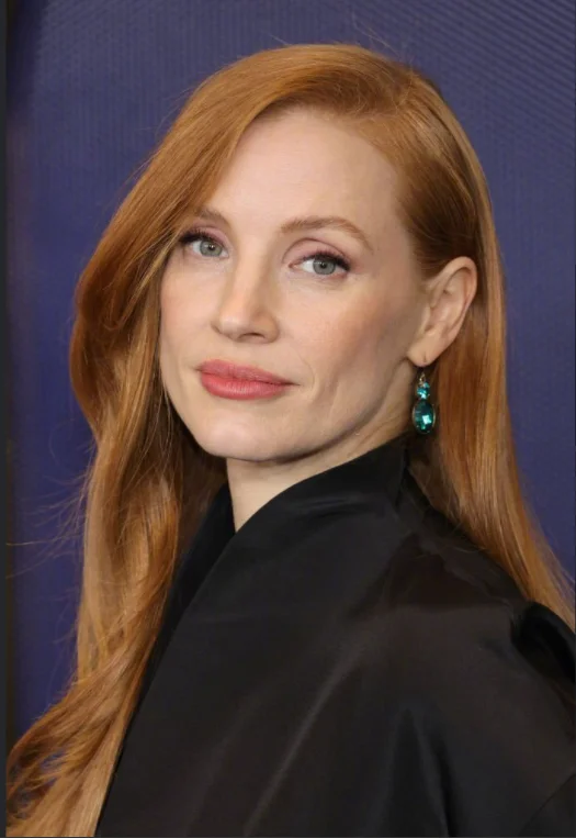 #Oscar nominees' luncheon# Jessica Chastain debuts ​​​