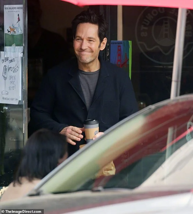 Paul Rudd appeared on the set of "Ant-Man and the Wasp: Quantumania" in Los Angeles