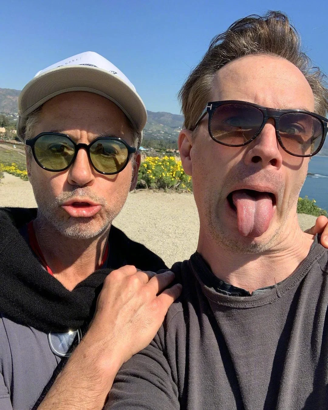 Robert Downey Jr. and James D'Arcy recently hiked together and posted a group photo