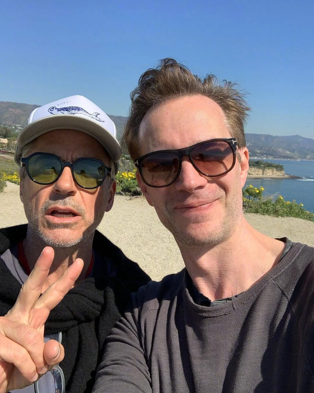 Robert Downey Jr. and James D'Arcy recently hiked together and posted a group photo