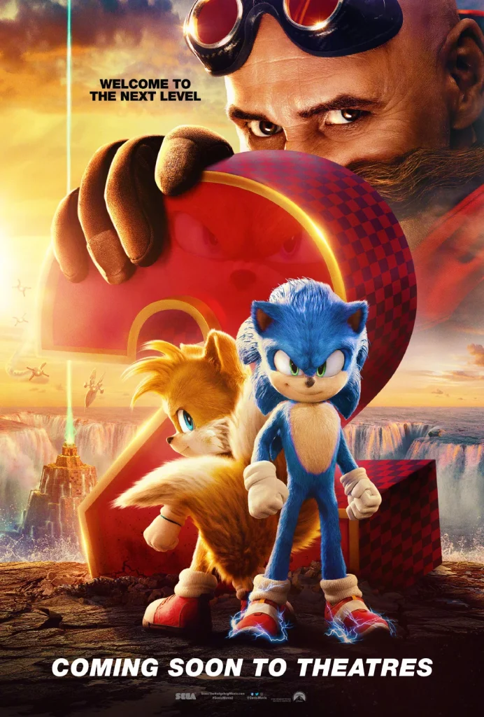 "Sonic the Hedgehog 2" Releases New Posters