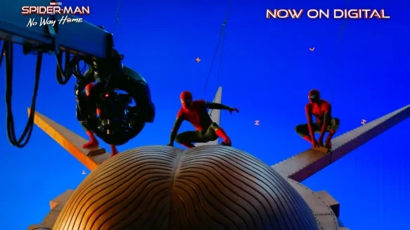"Spider-Man: No Way Home" Releases New Behind-the-Scenes Features Revealing Spider-Man Action Choreography!