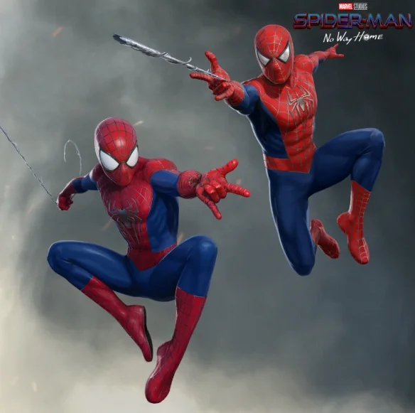 "Spider-Man: No Way Home" Releases "Three Spider-Man in the Same Frame" and Original Concept Art of the Villain