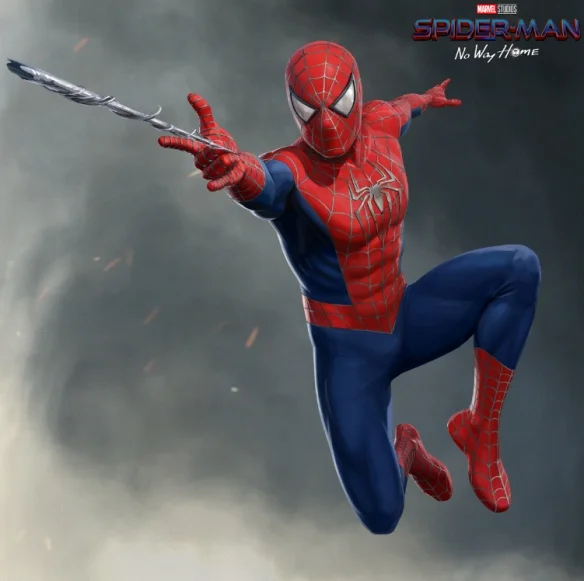 "Spider-Man: No Way Home" Releases "Three Spider-Man in the Same Frame" and Original Concept Art of the Villain