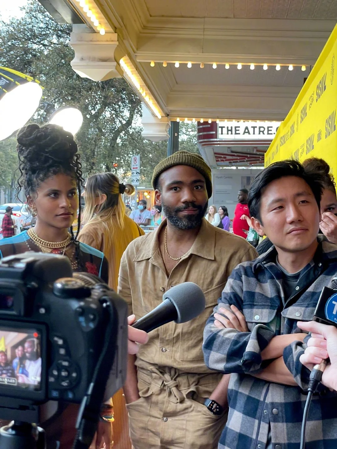 The "Atlanta" crew attended the South by Southwest Film Festival