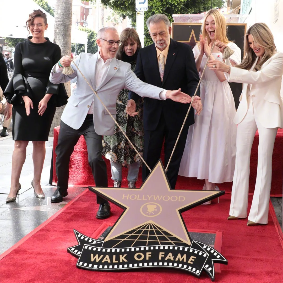 'The Godfather' director Francis Ford Coppola leaves star at Walk Of Fame in Hollywood