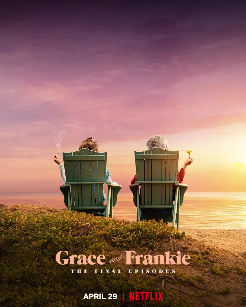 The second half of the final season of 'Grace and Frankie' has been announced to go live on April 29 this year