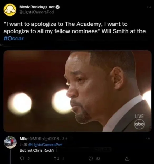 This slap from Will Smith brought 8 million viewers to the Oscars