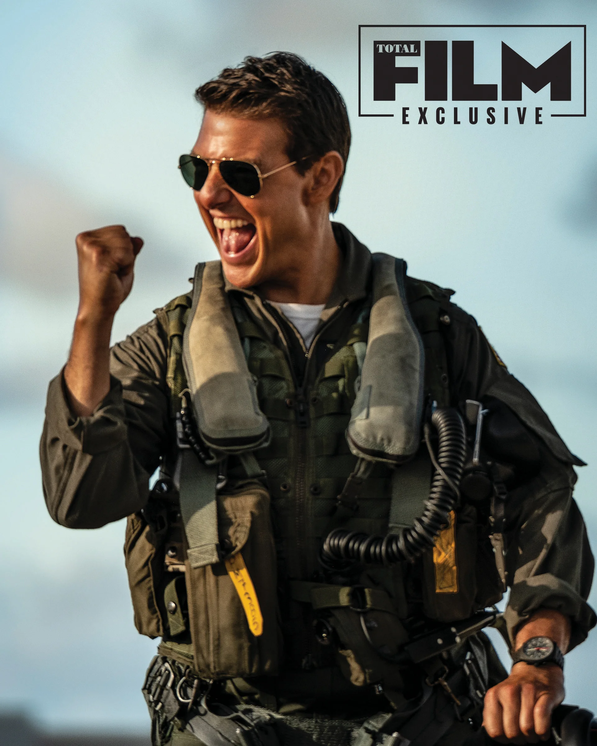 'Top Gun : Maverick‎' starring Tom Cruise on the cover of 'Total Film' magazine