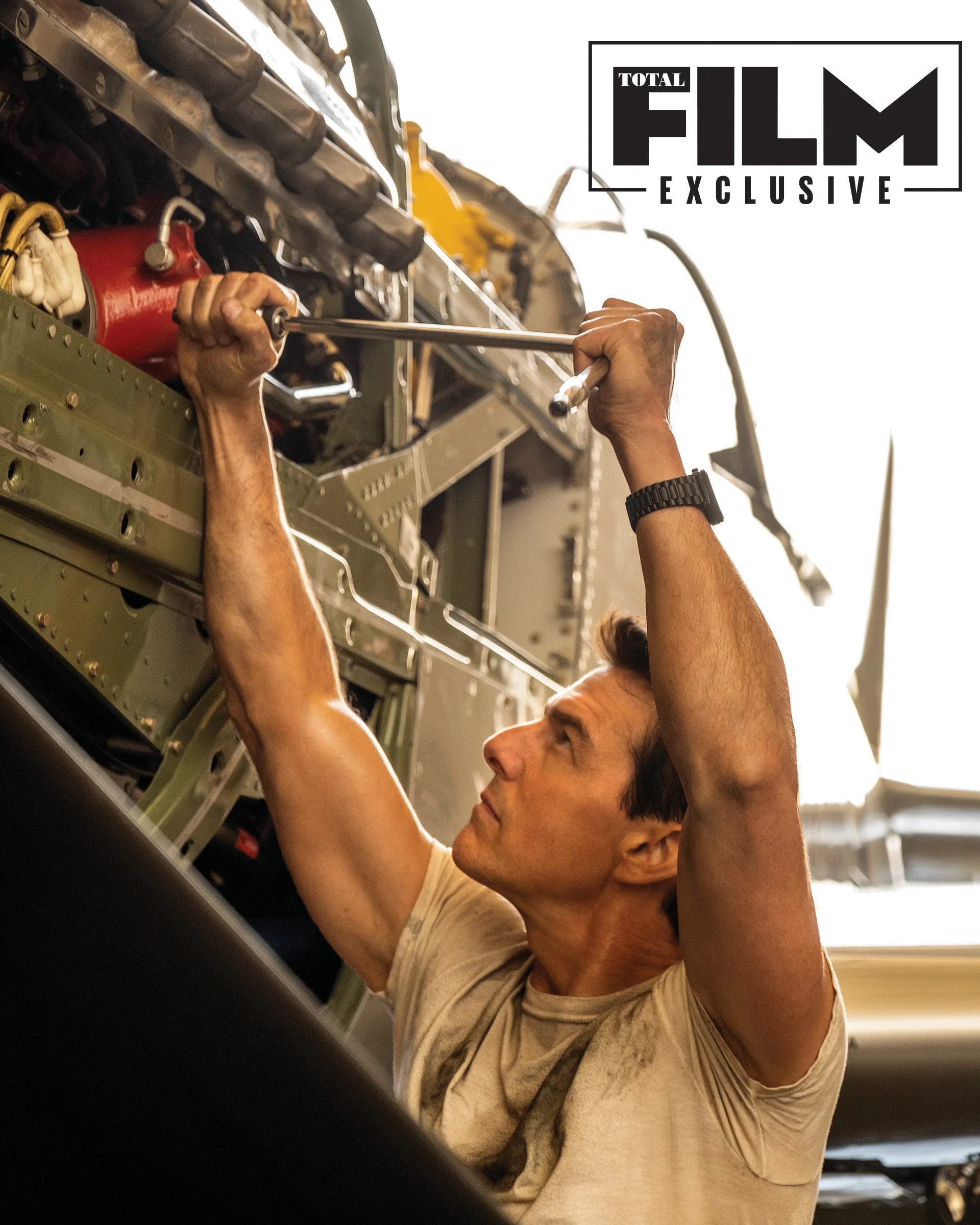 'Top Gun : Maverick‎' starring Tom Cruise on the cover of 'Total Film' magazine