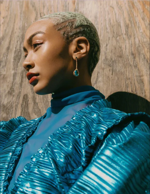 "Uncharted" villain Tati Gabrielle, "Schön!" magazine photo ​​​