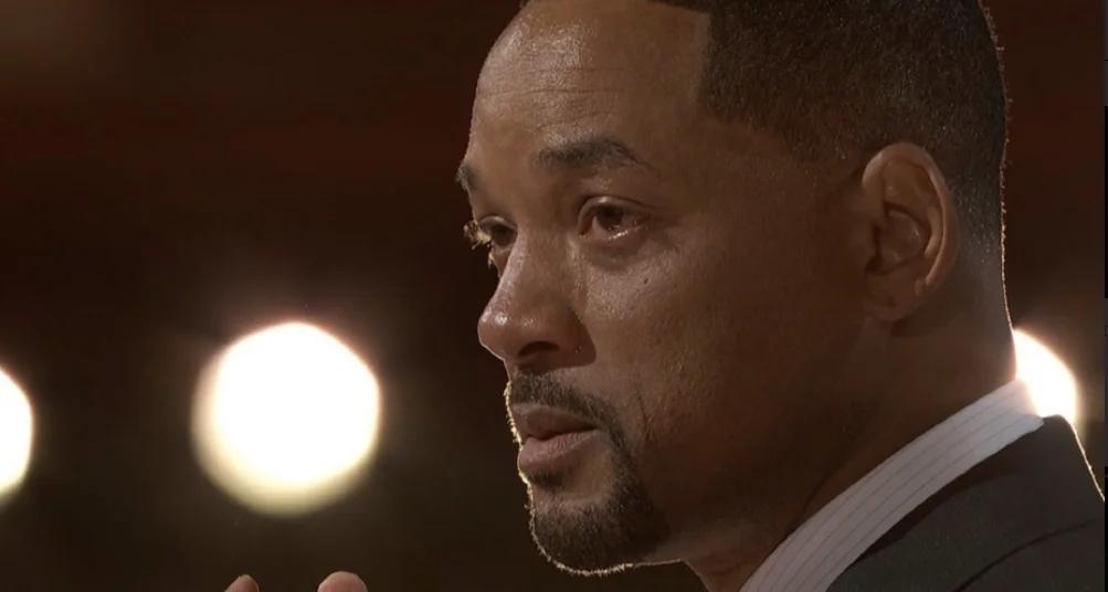 After being angry, Will Smith burst into tears