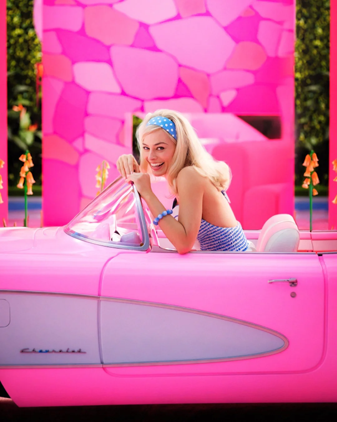 Barbie live-action film "Barbie" first exposure stills