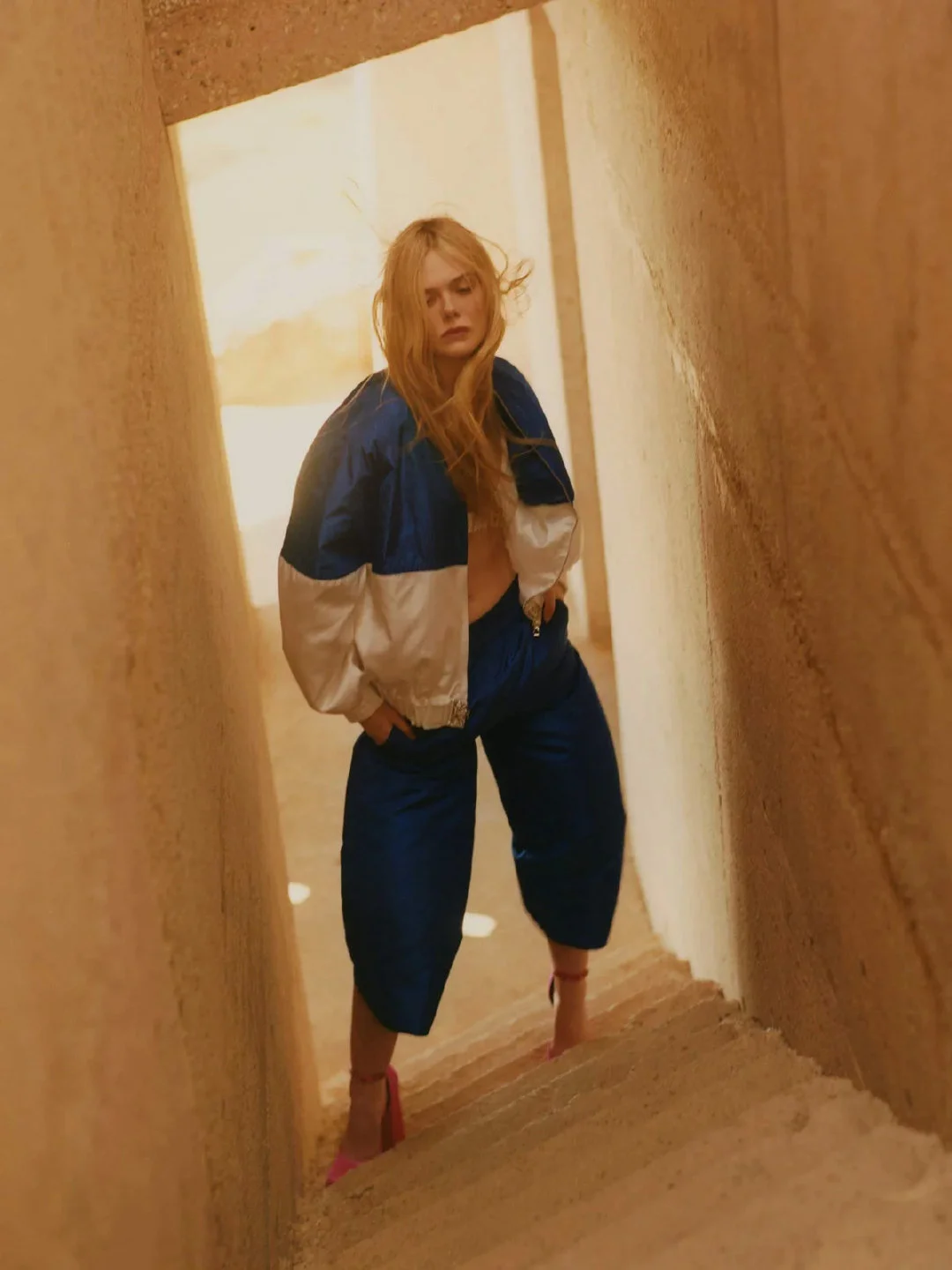 Elle Fanning, "Porter" magazine April photo