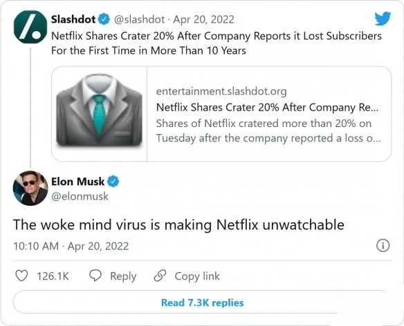 Elon Reeve Musk slams Netflix: Its show's values have problems, and it deserves to lose subscribers