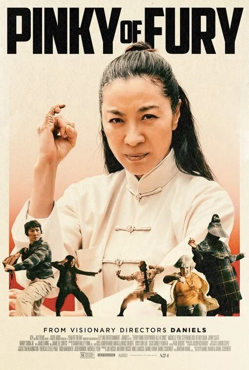 "Everything Everywhere All at Once" starring Michelle Yeoh released a variety of interesting posters