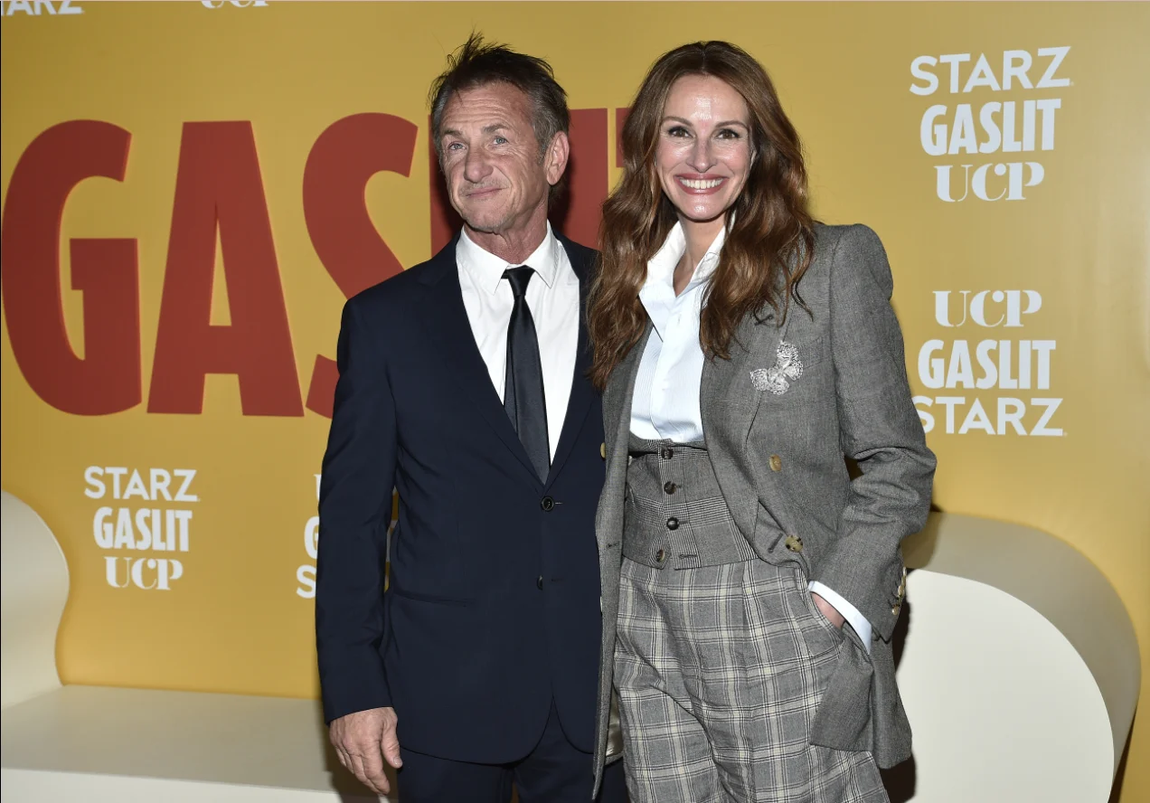 'Gaslit' premieres in New York, Julia Roberts, Sean Penn, Dan Stevens appear on red carpet