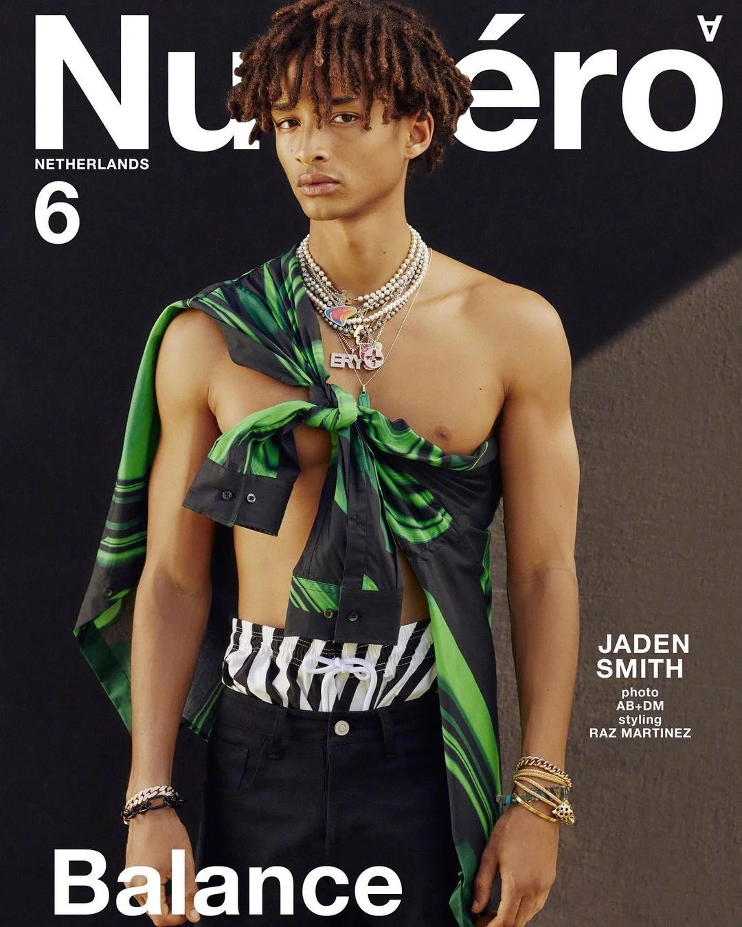 Jaden Smith, the Dutch edition of "Numéro" magazine ​​​digital photo