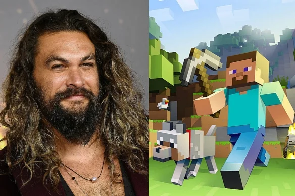 Jason Momoa "Aquaman" will voice the "Minecraft‎" movie!