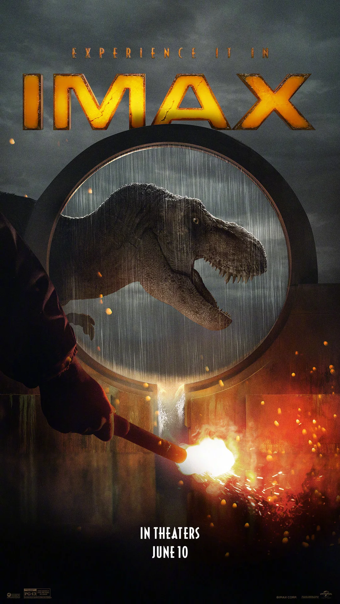 "Jurassic World: Dominion" Releases IMAX Poster
