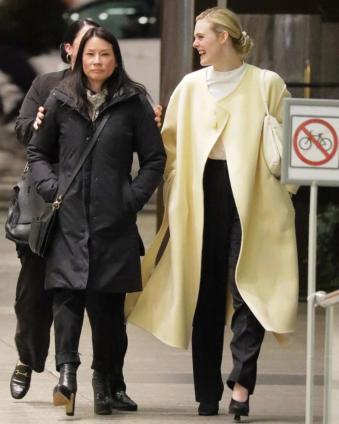 Lucy Liu and Elle Fanning have a dinner date ​​​