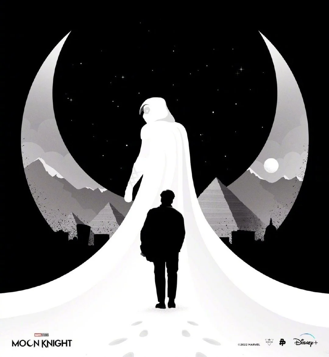 Marvel's new drama "Moon Knight" released art poster