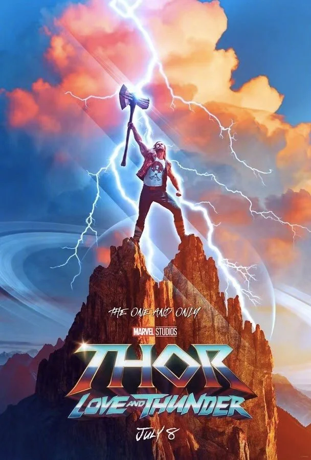 Marvel's new film "Thor: Love and Thunder" released its first official poster!