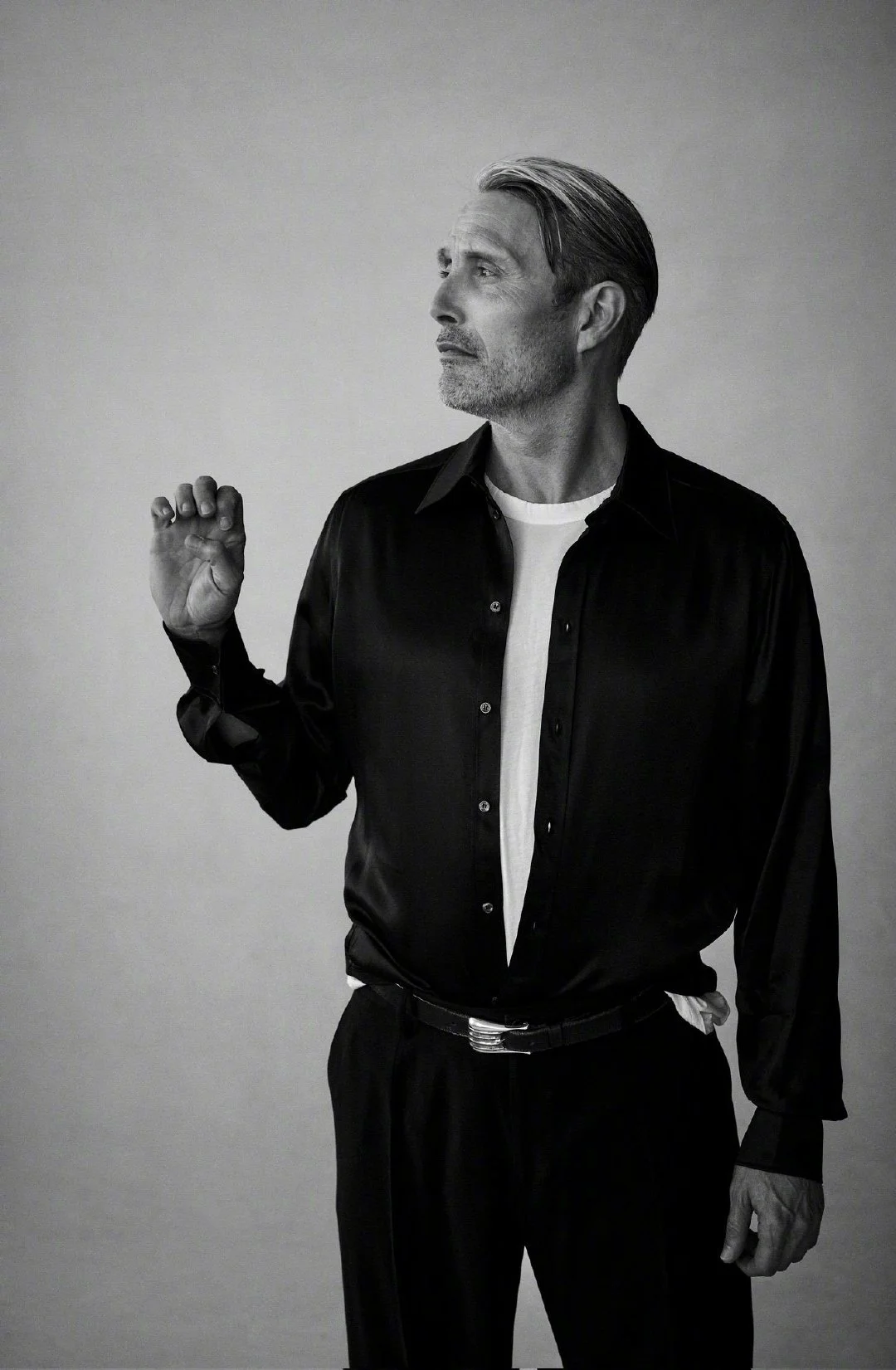 Max Mikkelsen, "ICON" magazine March issue photo ​​​