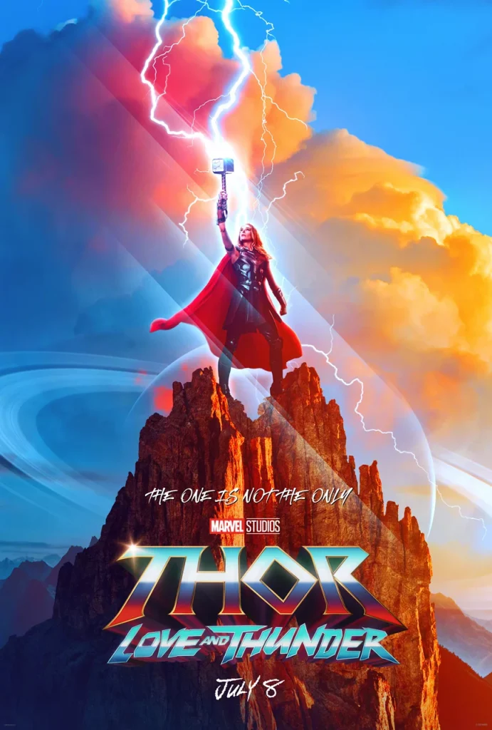 Natalie Portman shares Jane Foster's "Thor: Love and Thunder" poster, "THE ONE IS NOT THE ONLY"