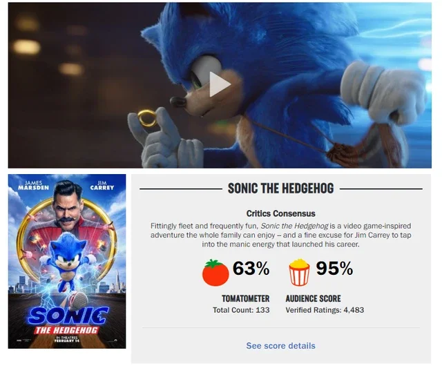 "Sonic the Hedgehog 2": Breaking box office records, but also has a dark history