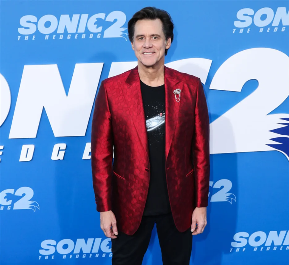 'Sonic the Hedgehog 2' premieres in Los Angeles with comedy guru Jim Carrey in attendance