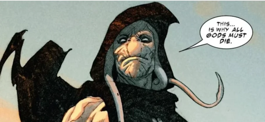 The look of Gorr the God Butcher in "Thor: Love and Thunder" seems a bit different from the comics?