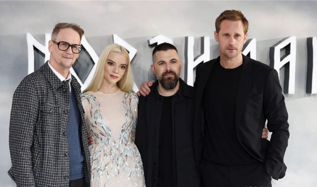 'The Northman' premieres in London with director Robert Eggers on the red carpet with Anya Taylor-Joy, Alexander Skarsgård and more
