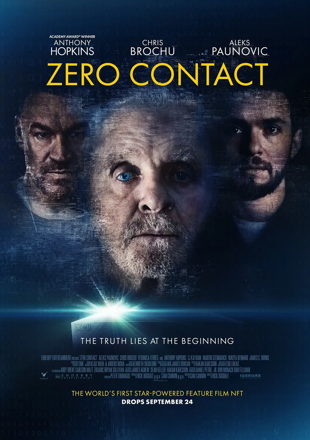 Anthony Hopkins' new film "Zero Contact‎" Releases Official Trailer, which opens in select theaters in Northern America on May 27