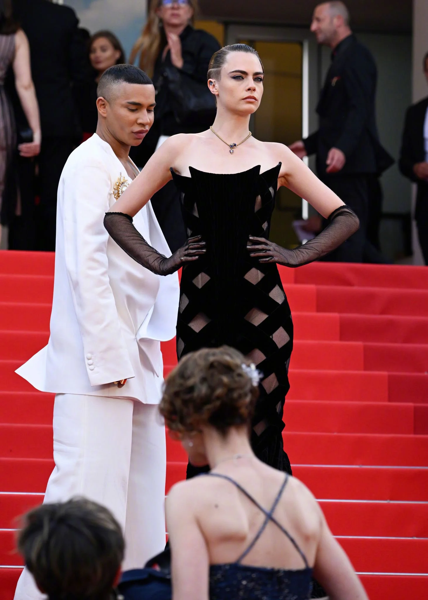 Cara Delevingne at Cannes Film Festival 75th Anniversary Celebration