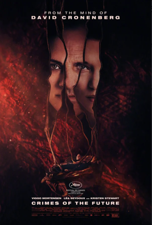 David Cronenberg's new film "Crimes of the Future‎" releases new poster