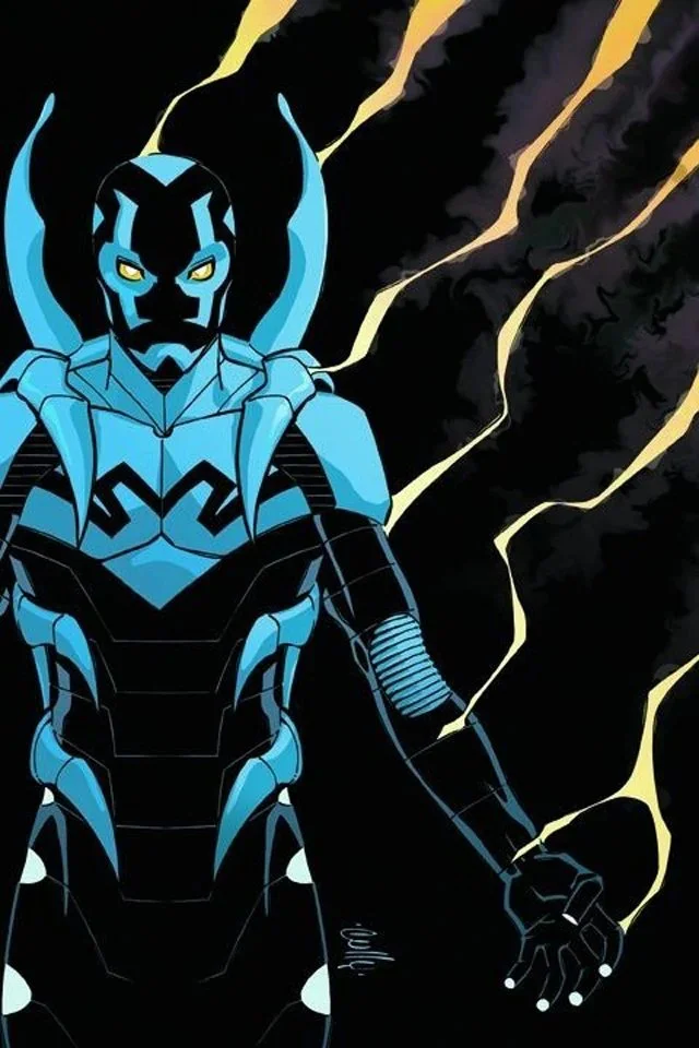 DC superhero new movie "Blue Beetle" released set photos