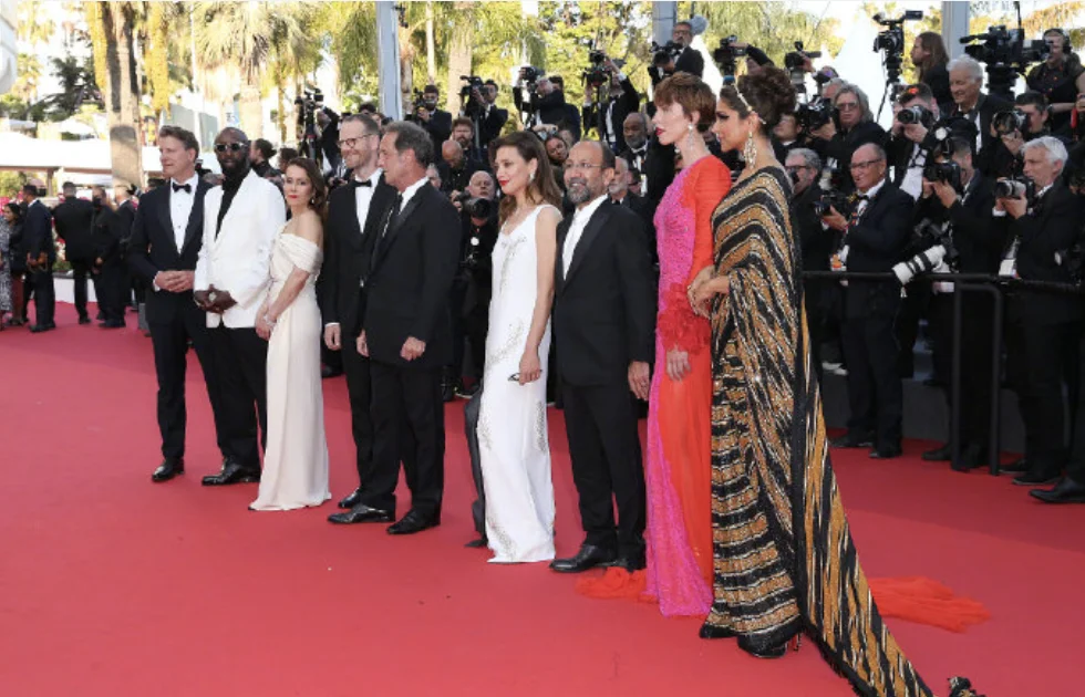 Deepika Padukone on the red carpet at the Cannes Film Festival