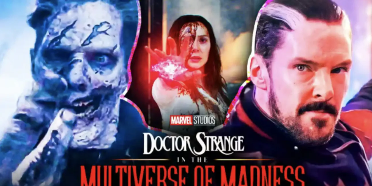 Doctor Strange in the Multiverse of Madness‎ pre-release word-of-mouth exposure: lots of bloody horror images!