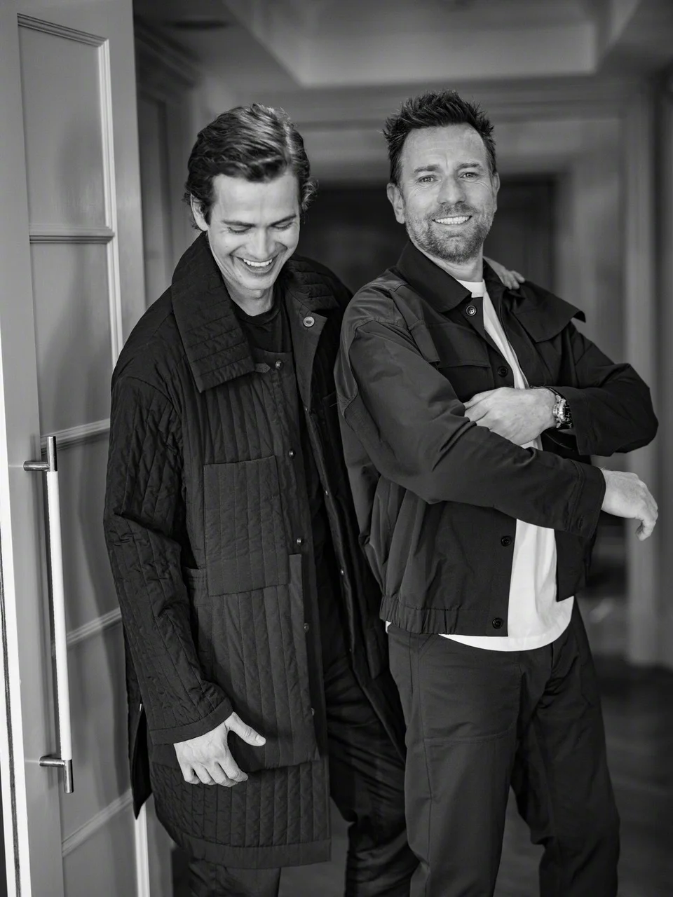Ewan McGregor&Hayden Christensen, British version of "GQ" magazine photo ​​​