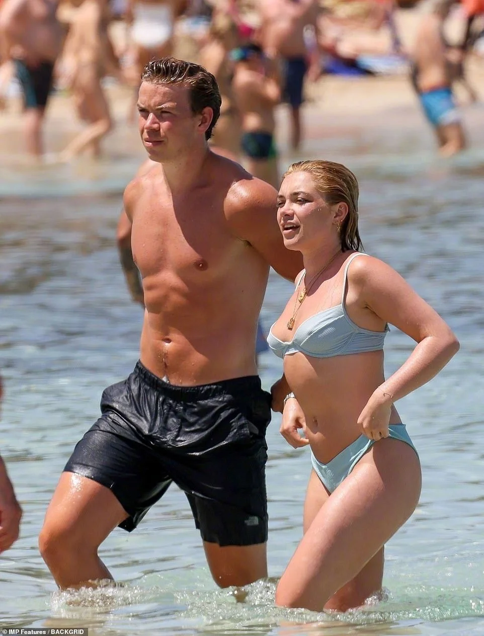 Florence Pugh and Will Poulter vacation in Ibiza