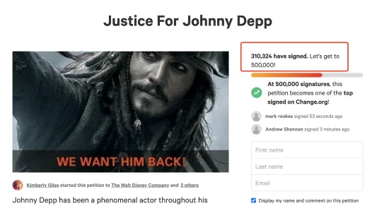 Johnny Depp still wants to star in 'Pirates of the Caribbean', 300,000 fans petition for his return