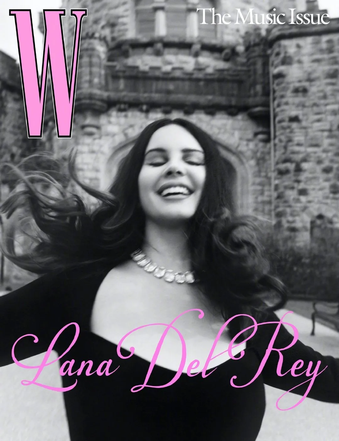 Lana Del Rey's new photo of "W" magazine "Music" special issue