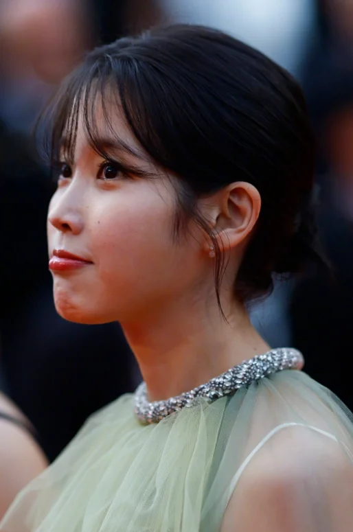 Lee Ji Eun on red carpet for closing ceremony at Cannes Film Festival