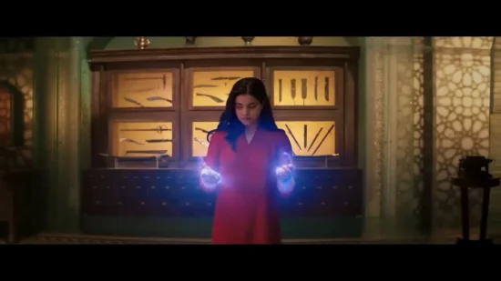 Marvel's new drama "Ms. Marvel‎" released a new trailer, the giant iron fist looks like the third gear Monkey D. Luffy