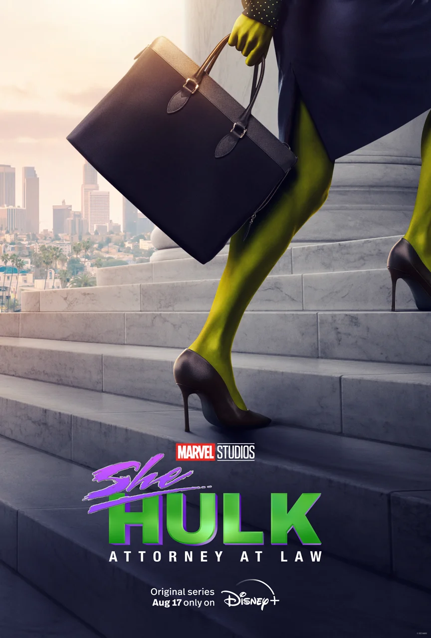Marvel's "She-Hulk" reveals posters and Official Trailer, it will be launched on Disney+ on August 17