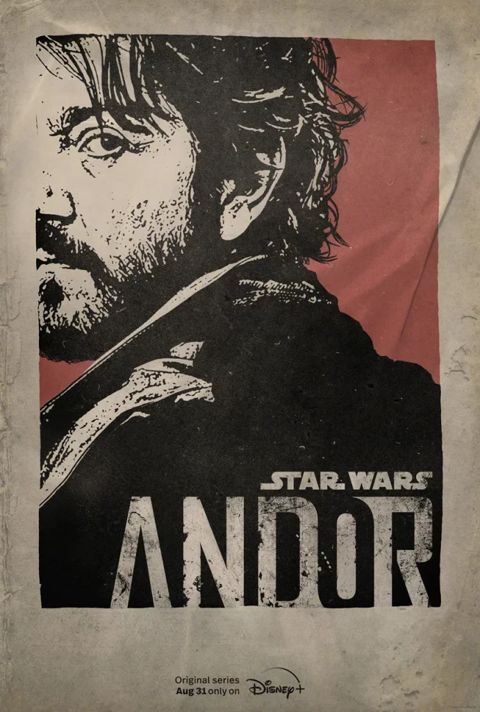 New "Star Wars" spin-off TV series "Andor" Teaser Trailer and poster