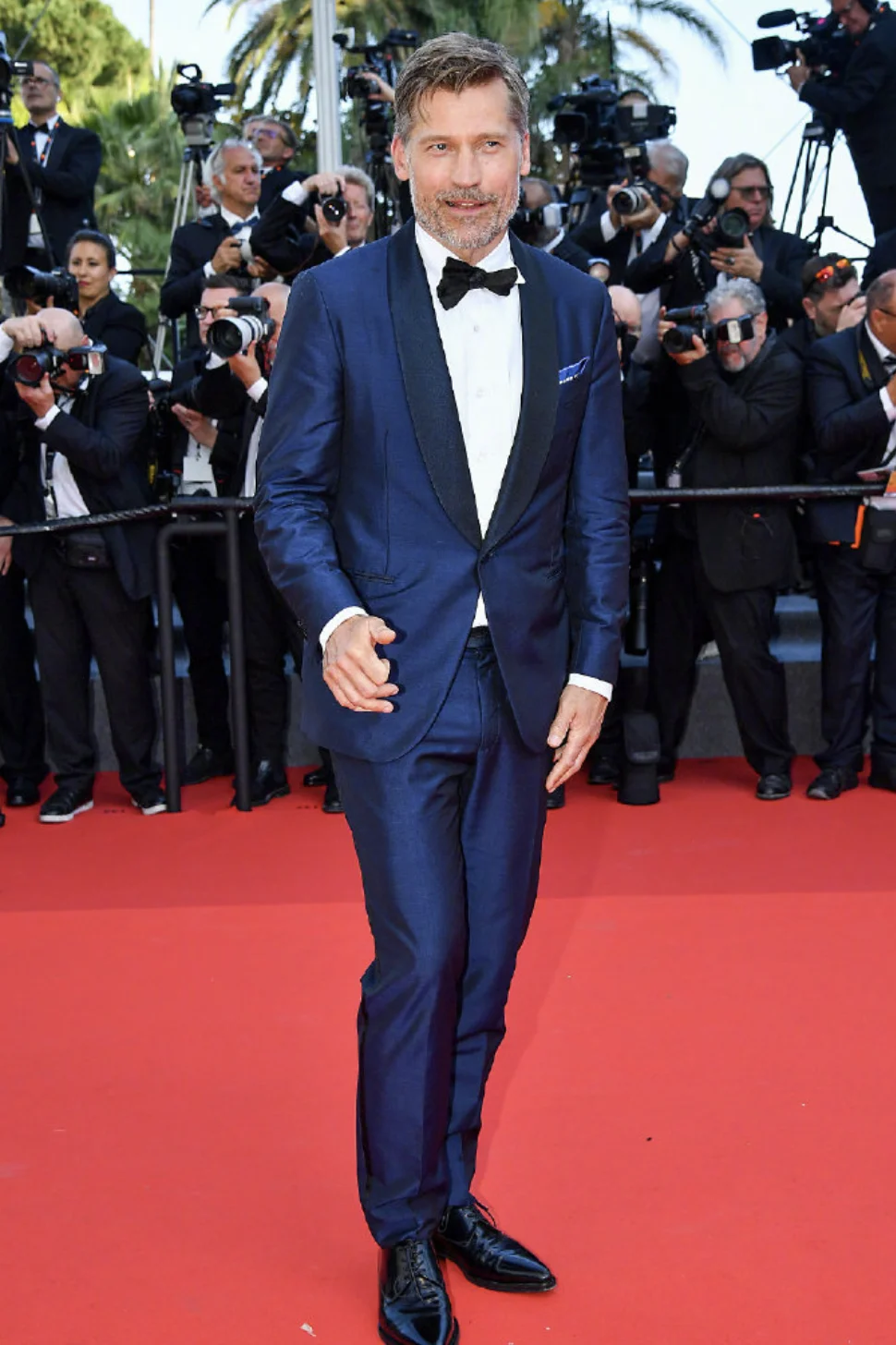 Nikolaj Coster-Waldau on the red carpet at the Cannes Film Festival