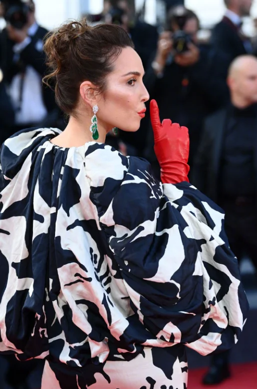 Noomi Rapace at the "Elvis" Cannes premiere red carpet