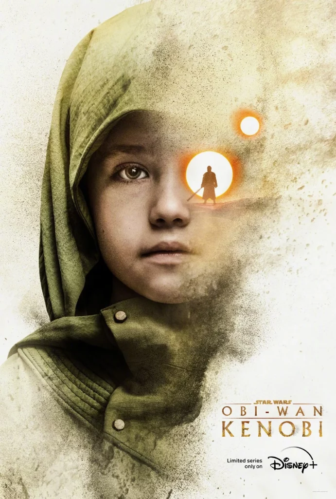 "Obi-Wan Kenobi" releases new character poster, young Princess Leia​​​